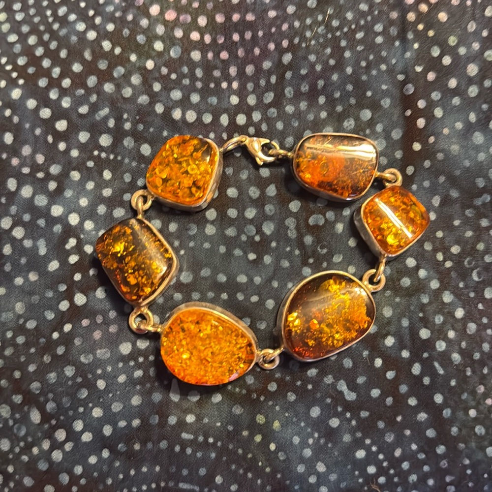 Amber bracelet